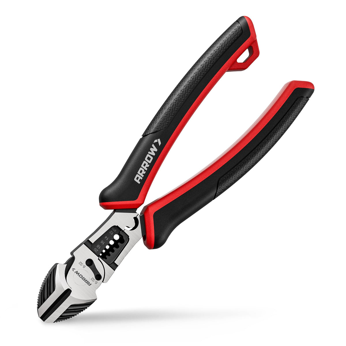 ARROW 6-in-1 Diagonal Cutting Pliers, 7.5" Multipurpose Wire Cutters