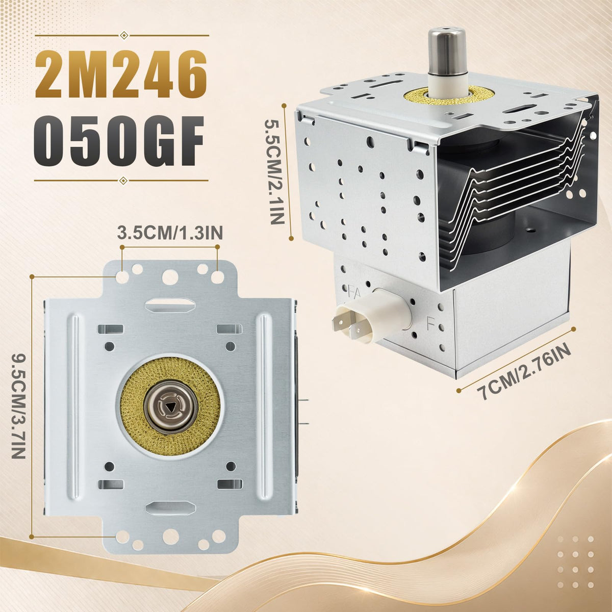2M246 050GF 6324W1A001L Microwave Magnetron Compat