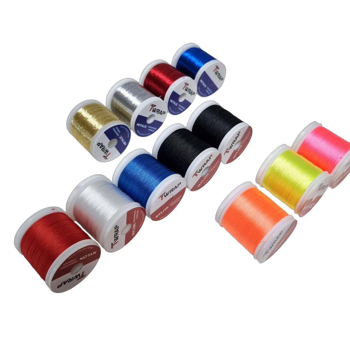 Lot of 12ea Rod Wrapping A Size Thread Best Selection (JK022)