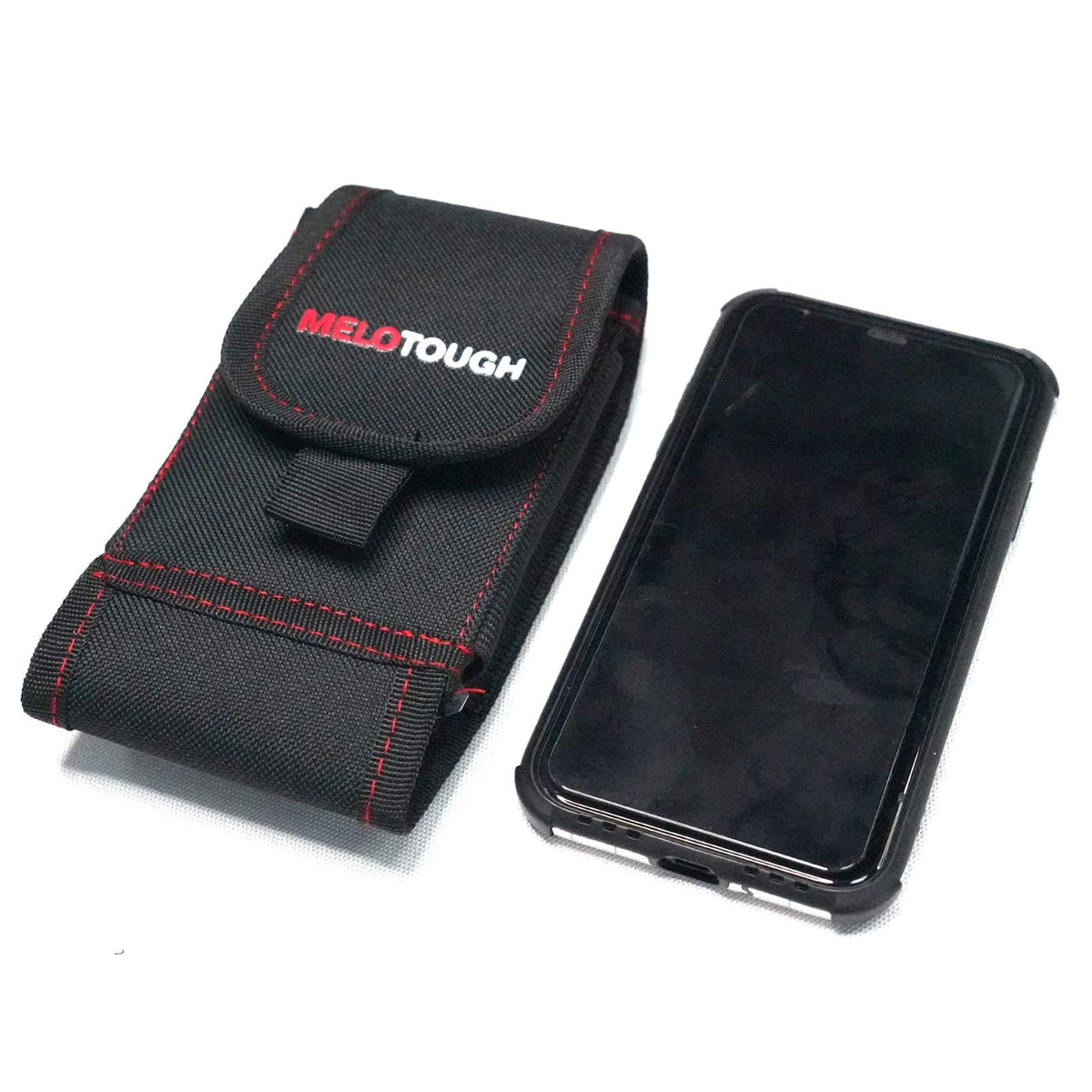 MELOTOUGH Magnetic Tool Belt Suspenders，Heavy-Duty Adjustable Padded Carpenter Work Belt Suspenders for Men with Magnetic WristBand Large Phone holder for Electrician