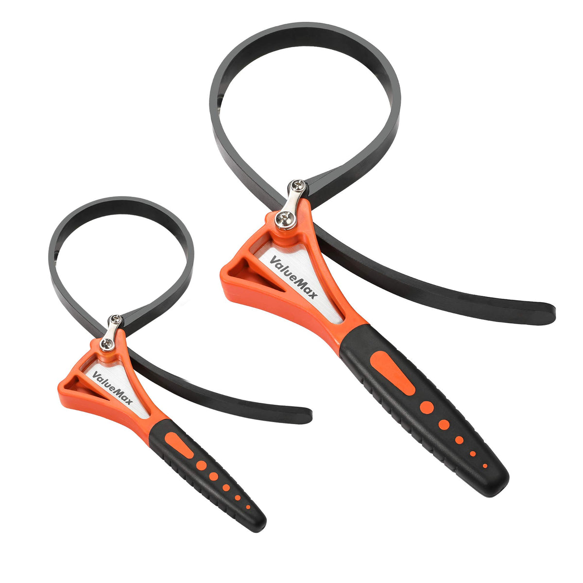 ValueMax Strap Wrench 2-piece, Adjustable Oil Filter Wrench Set