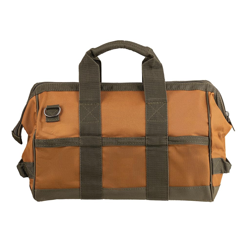 Bucket Boss Gatemouth 16 Tool Bag in Brown, 60016, 15 liters(Brown)
