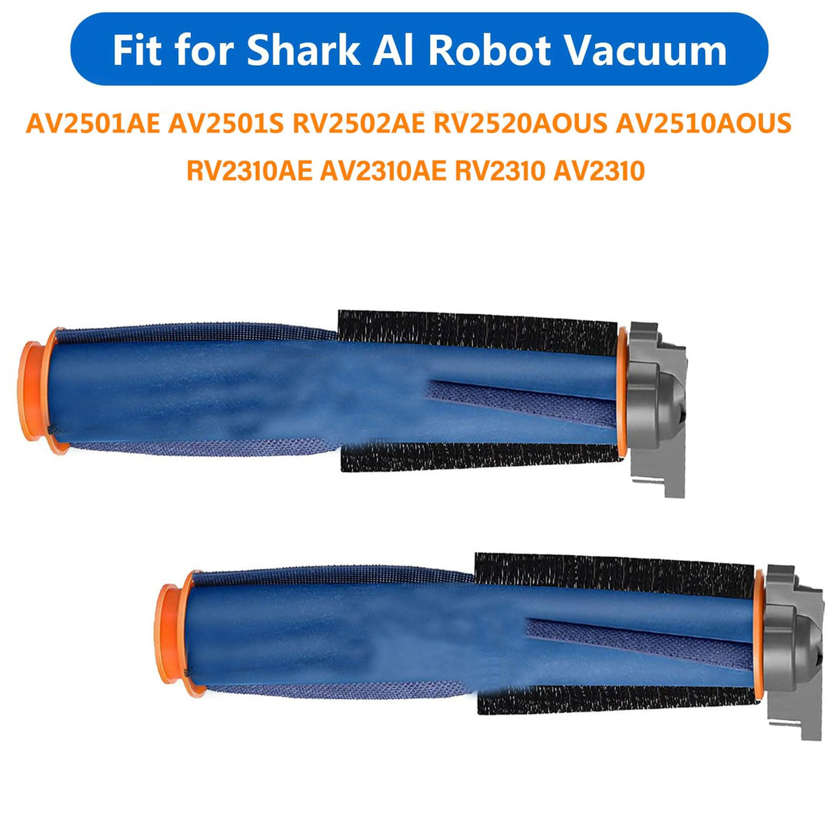 Main Brush Replacement for Shark AI AV2501S & Matrix Robotic Vacuum Parts ﻿