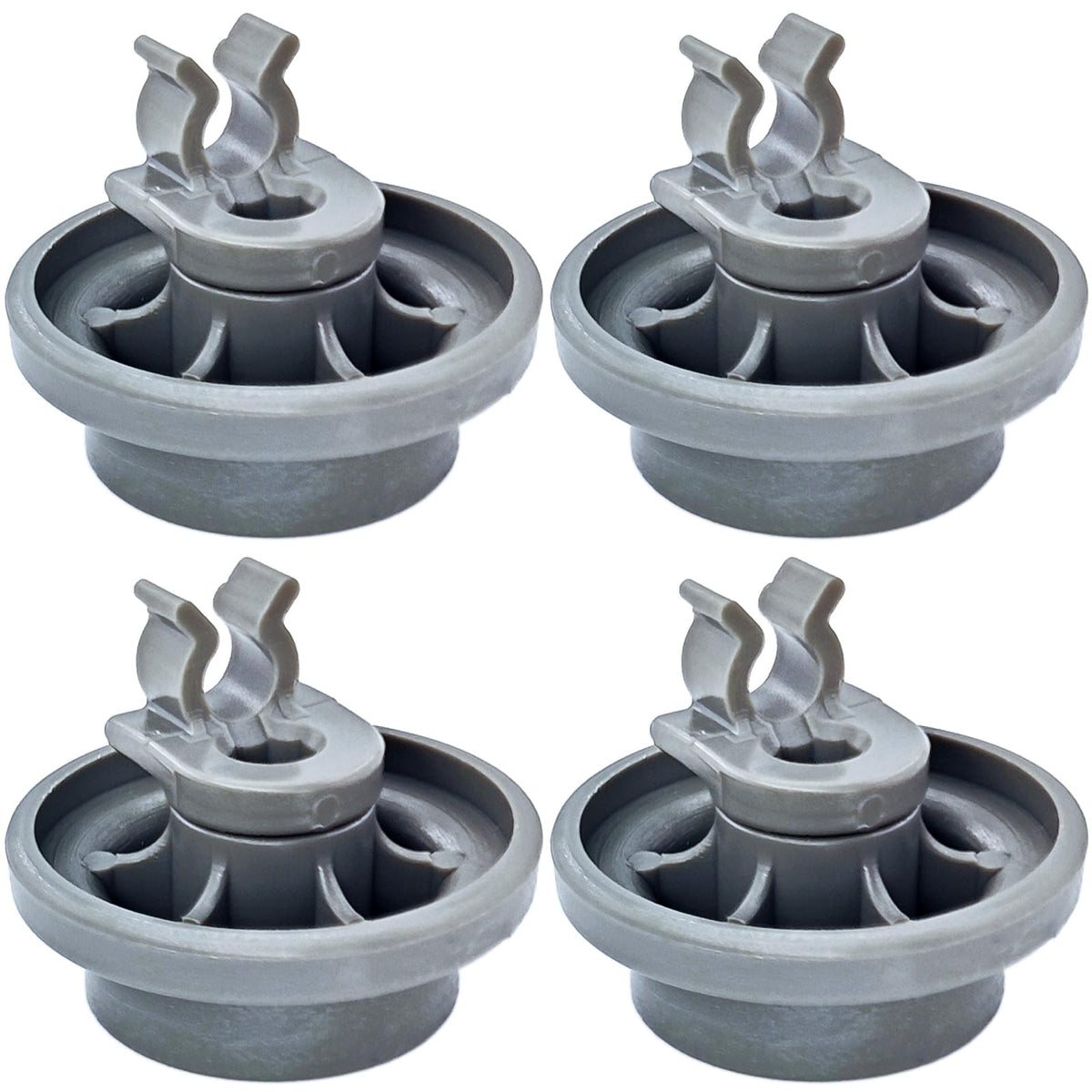 4581DD3003B Dishwasher Lower Rack Wheels 4581DD3003C for LG Dishwasher Lower Dishrack Roller Assembly Replacement Parts 4581DD9002B, PS3523051, PS12075858 (4Pcs)