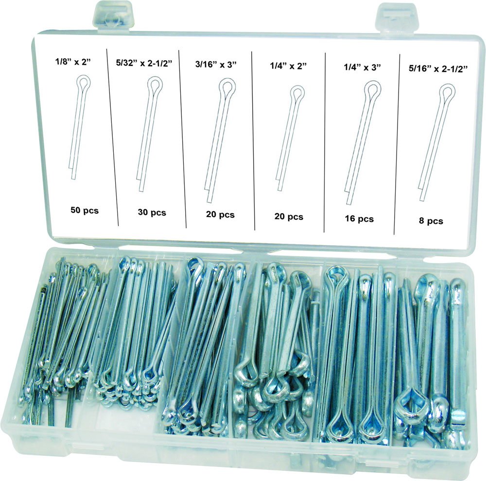 Swordfish 31100 - 144pc Cotter Pin Assortment