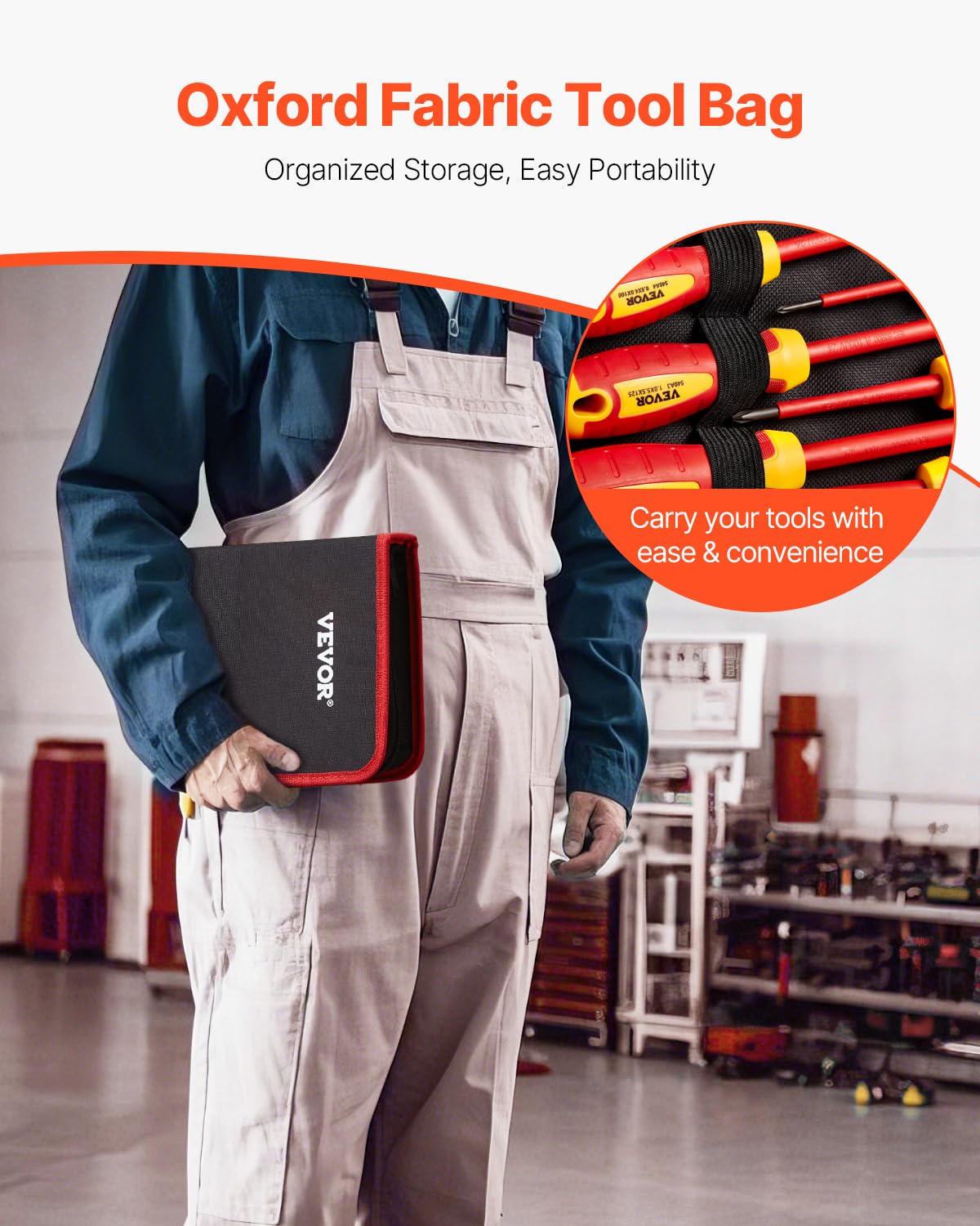 VEVOR Insulated Screwdriver Set, 1000 V Insulated Electrician Tool Set