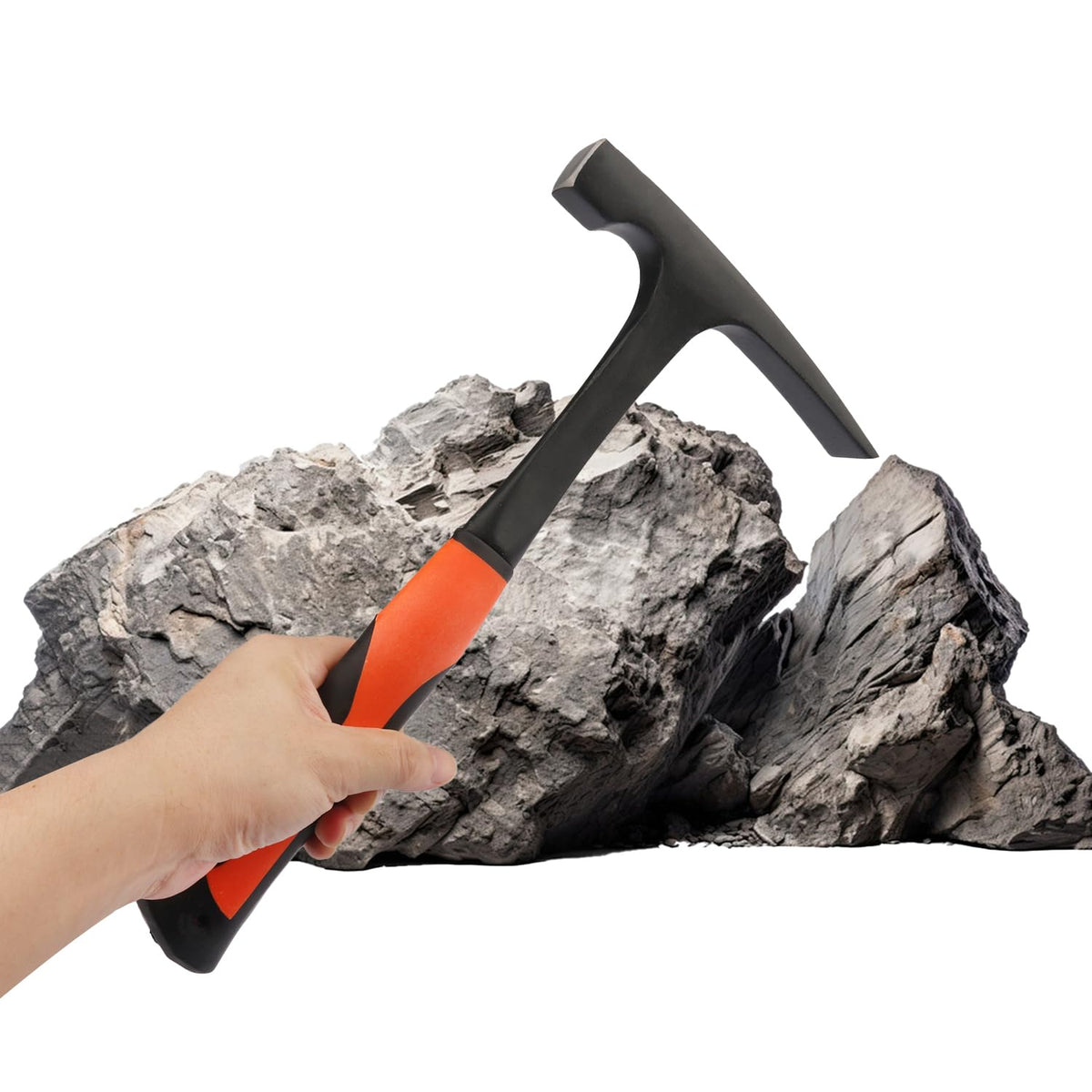 2 Pack 30 oz, brick hammer, Masonry Hammer, All Steel Geologist Hammer, Bricklayer's/Mason's Hammer for Mining, by GENHAKON