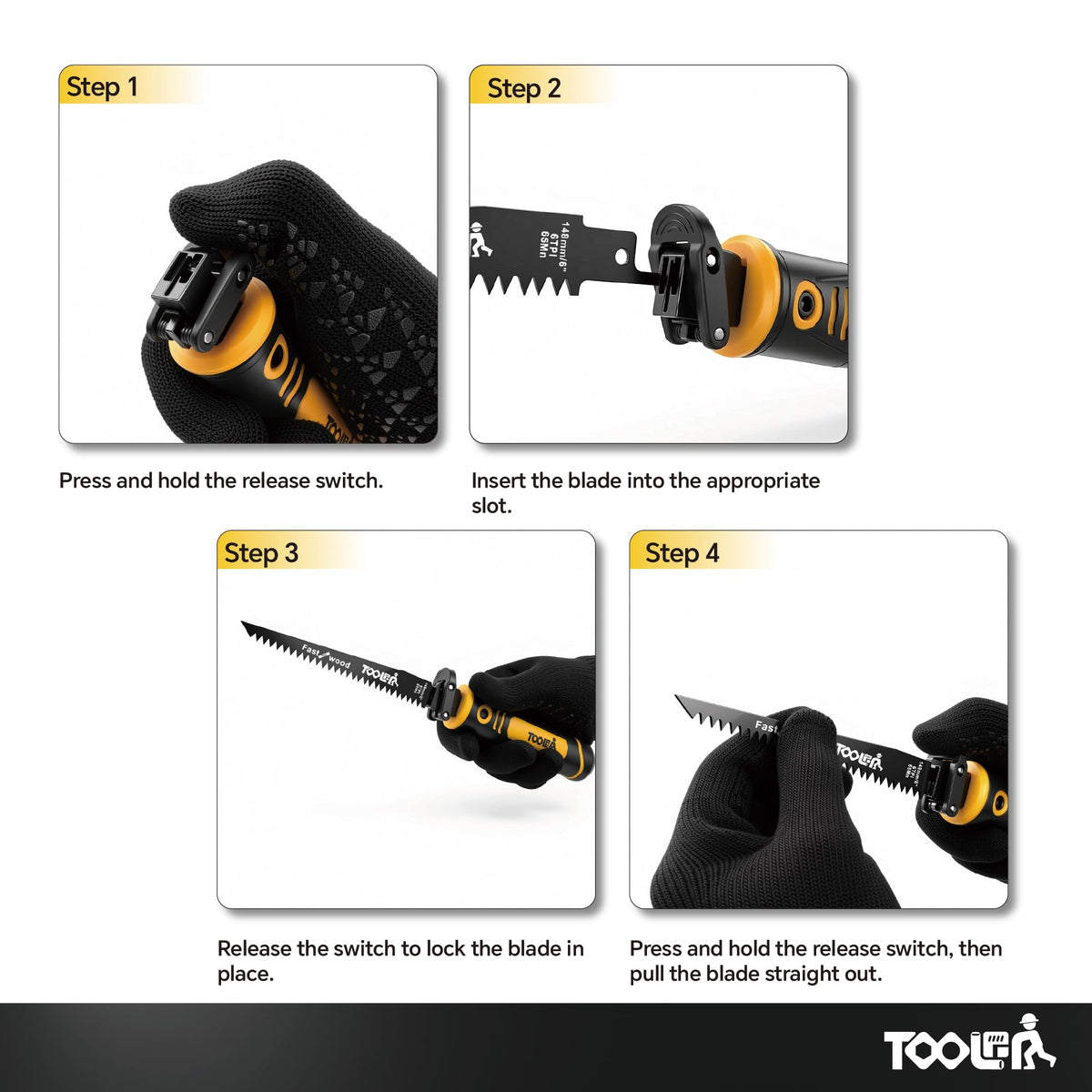 8-In-1 Multi Blades Hand Saw, Drywall, Hacksaw, Jab Saw & Wood Cutter Tool