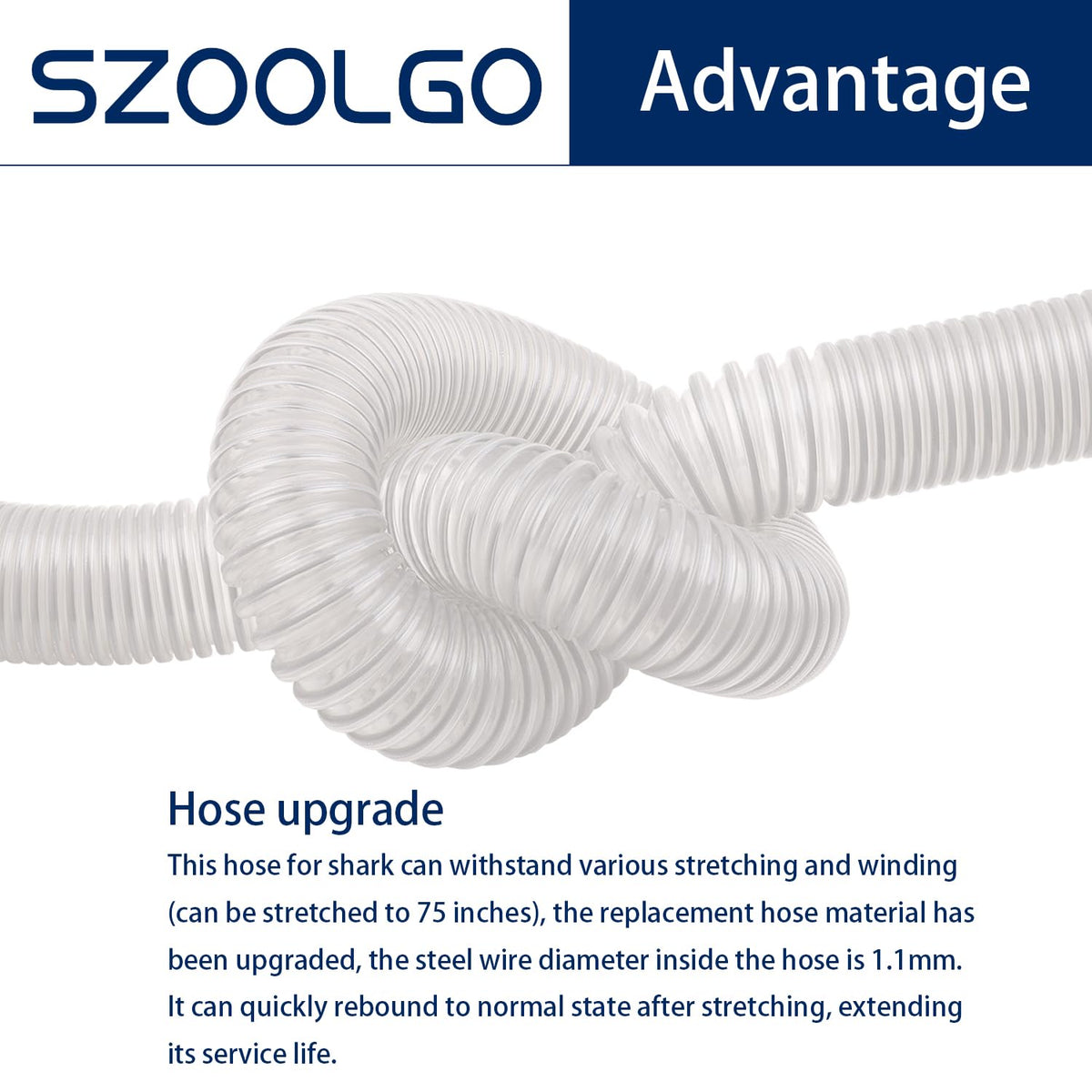 Replacement Hose For Shark Vacuum Navigator Parts For Shark:NV356E CU512 NV350 NV351 NV352 NV355 NV357 NV358 NV370 UV541 NV360 NV390 NV391 NV392 UV440 UV550. Part 153FFJ 207FFJ360 113FFJ