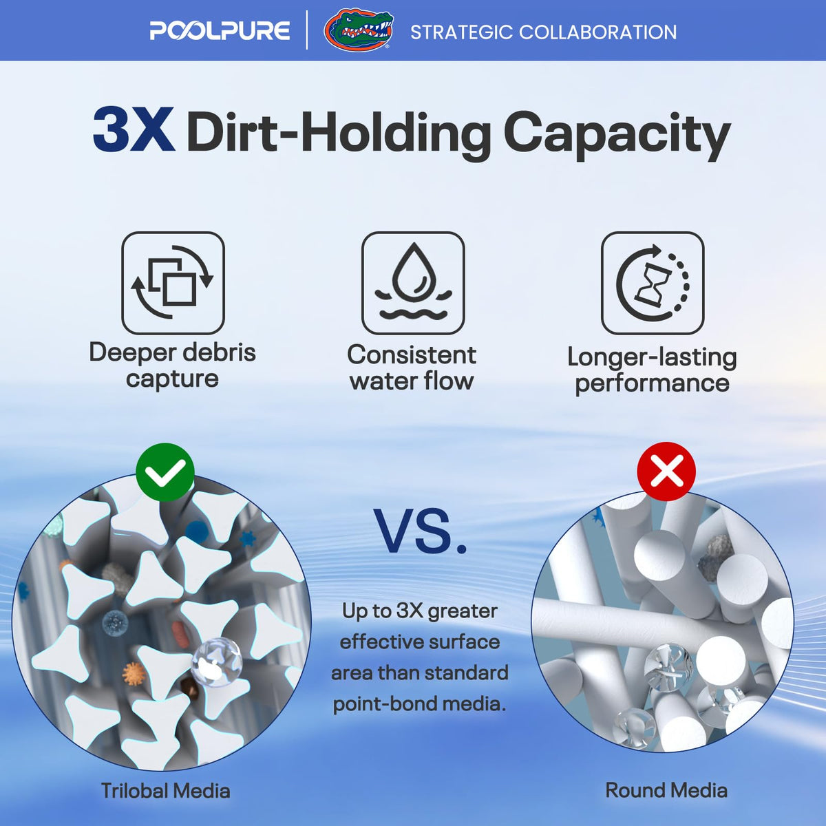 POOLPURE C-6430 Spa Filter Replaces 31489, PWK30, Filbur FC-3915, 3 Pack