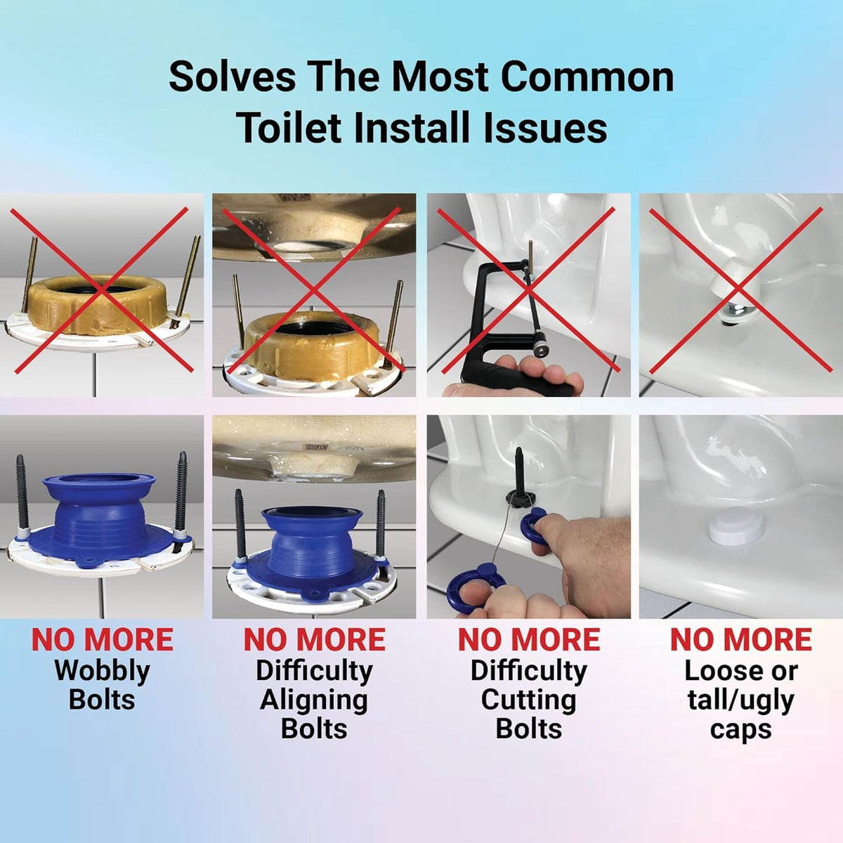 One N Done 200DS Toilet Wax Ring Replacement Kit – Diamond Saw – 1 Pack