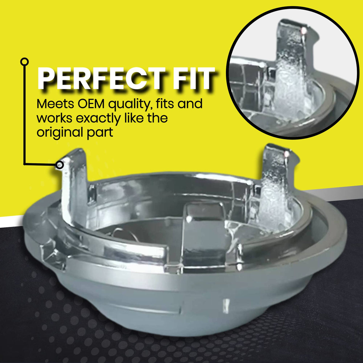 (2 Pack) Washer Pulsator Cap Replacement - Part Number DC66-00777A Highly Compatible with Samsung Washer Model Numbers 5788799, 3282678, AP5788799 and PS8753312