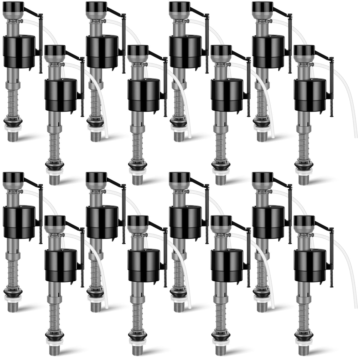 Lasnten 16 Pcs Toilet Fill Valve Toilet Replacement Kit