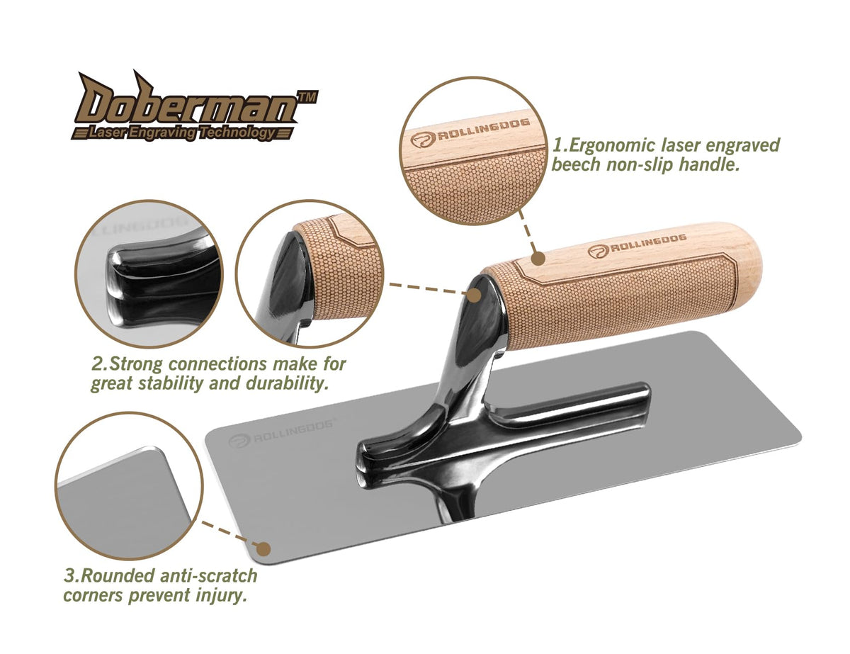 ROLLINGDOG Venetian Plaster Trowel