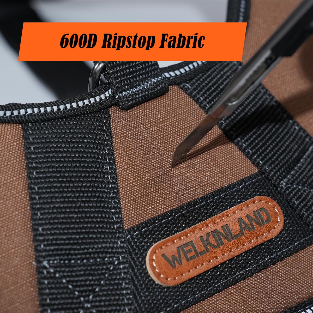 WELKINLAND Heavy-Duty Tool Belt Suspender, Padded Tool Belt Suspenders