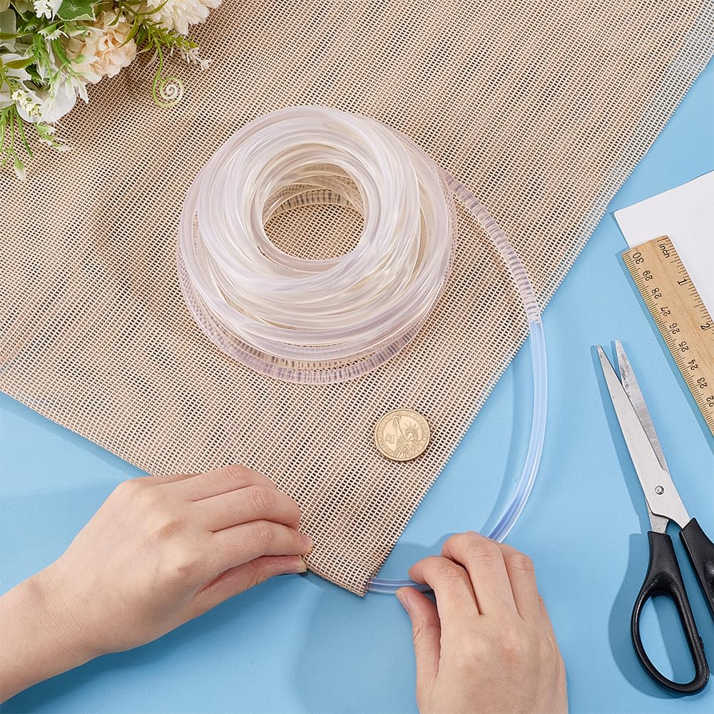 OLYCRAFT 59x36 Inch Sling Chair Replacement Fabric Navajo White Folding Lounge Repair Cloth DIY Chair Replacement Kits Included Polyester Fabrics and 7.5m PVC Sling Spline for Patio Chairs Repair