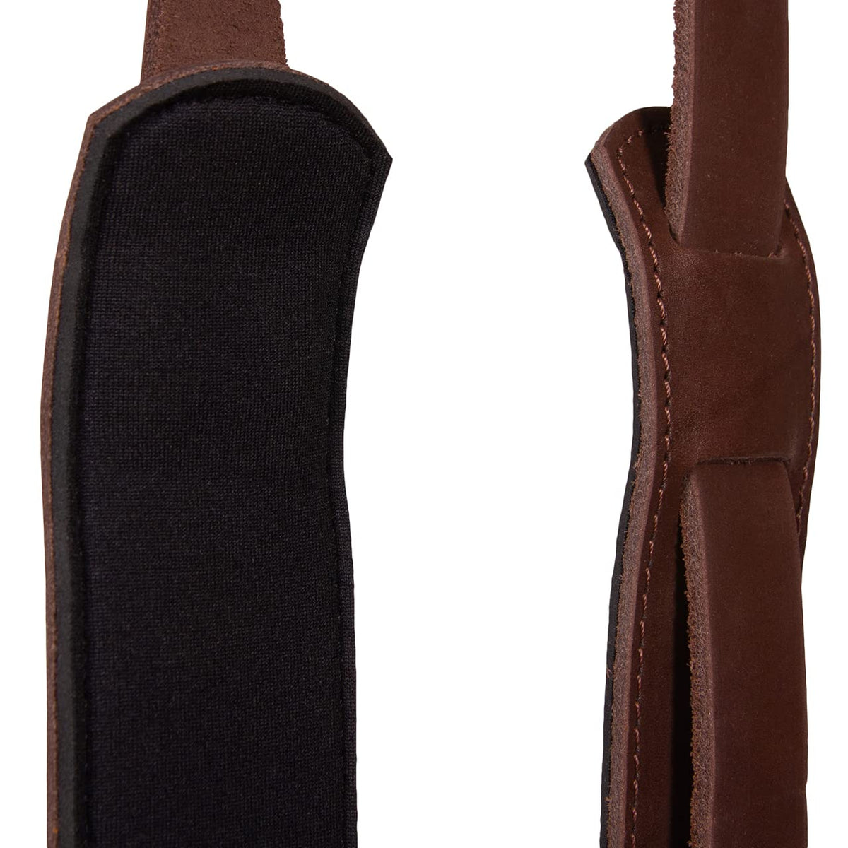 STAMESKY Leather Stronghold Suspension System, Tool Belt Suspenders, Tool Belt Shoulder Strap, Fully Adjustable Padded Leather Tool Belt Suspenders, Padded Tool Belt, Leather Suspenders for Work
