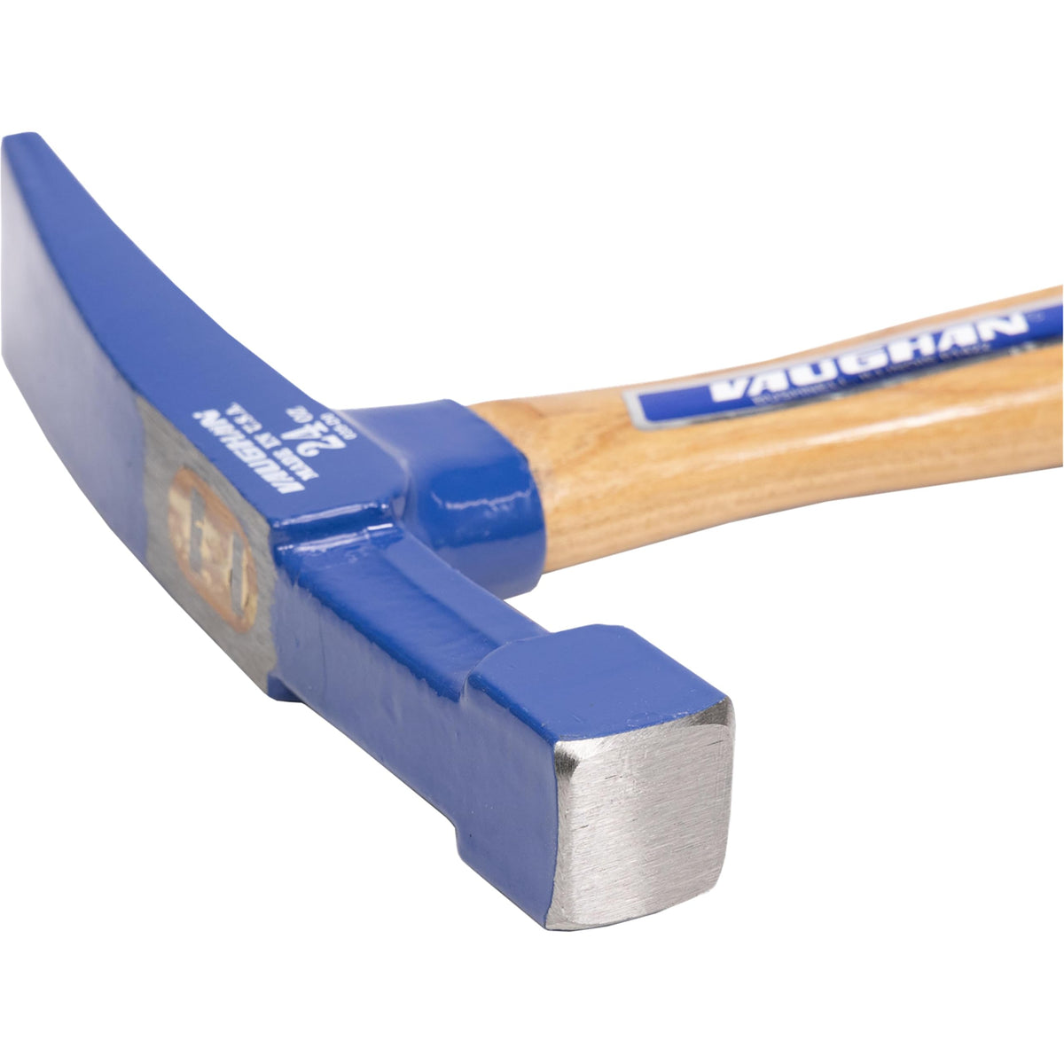VAUGHAN Bricklayer Hammer, 24 oz, Masonry Hammer, Assembled in the USA