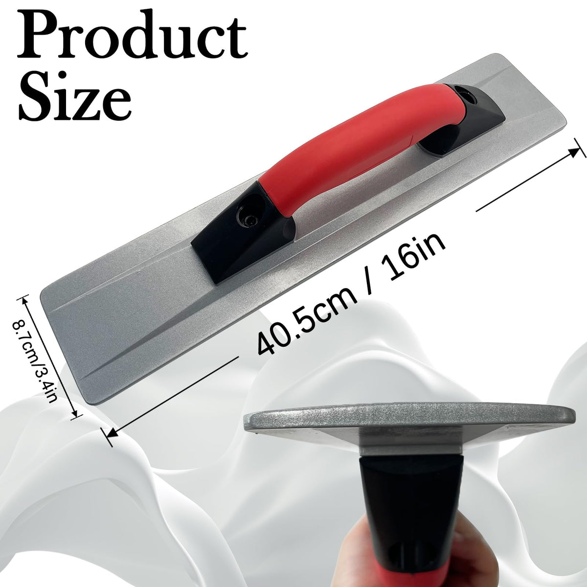 WYXDSDEV 16 Inch Magnesium Hand Float