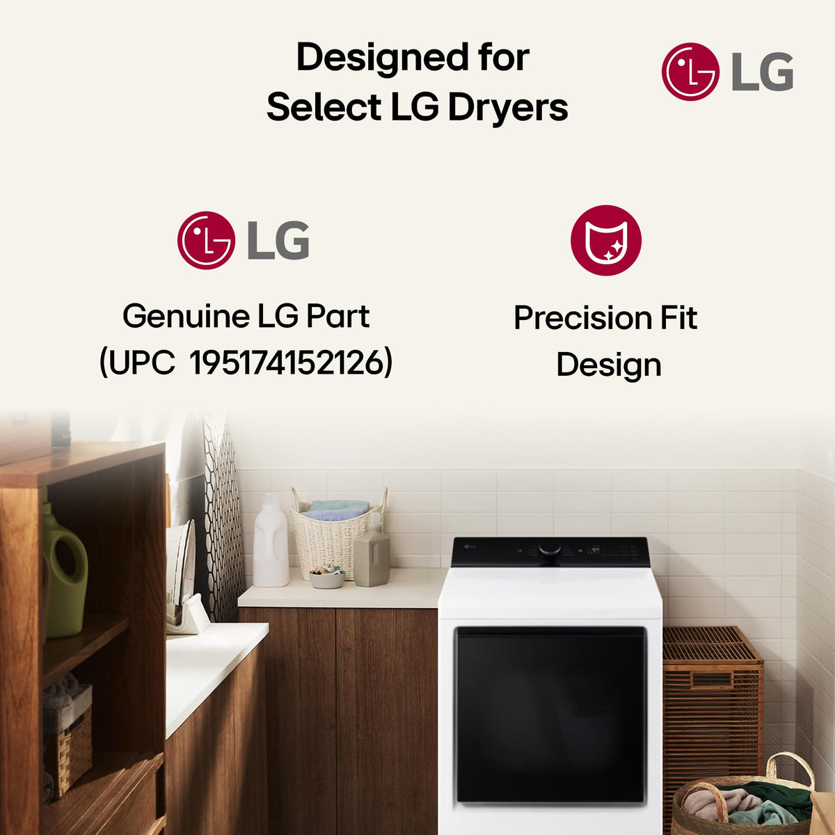 LG Genuine Dryer Lint Filter (ADQ74233201) – OEM R