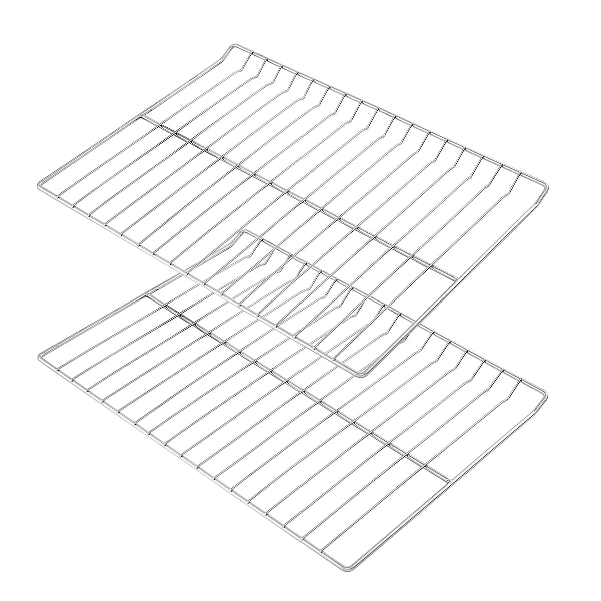 WB48T10095 Oven Racks Replacement Parts for GE Profile Oven Rack 304 Stainless Steel GE Hotpoint Gas Range Stove Rack 23.75’’ x 17.4’’ Spectra XL44 Electric Roaster Double Wire Rack Shelf 2 Pcs