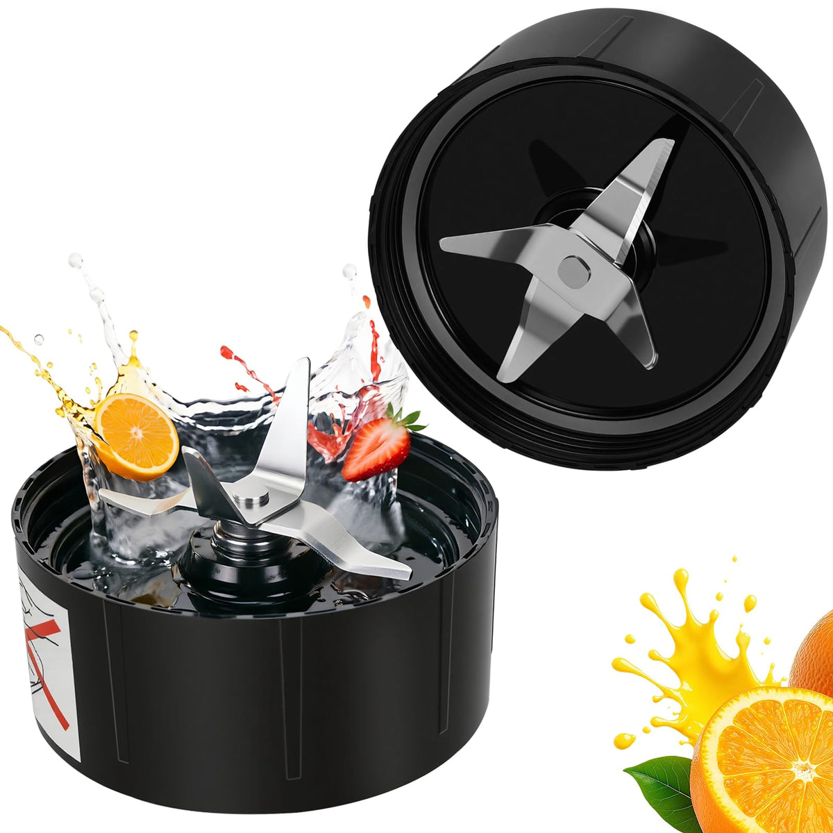 QUIENKITCH Blender Blades, 2 Pack Replacement Parts for Magic Bullet 250W