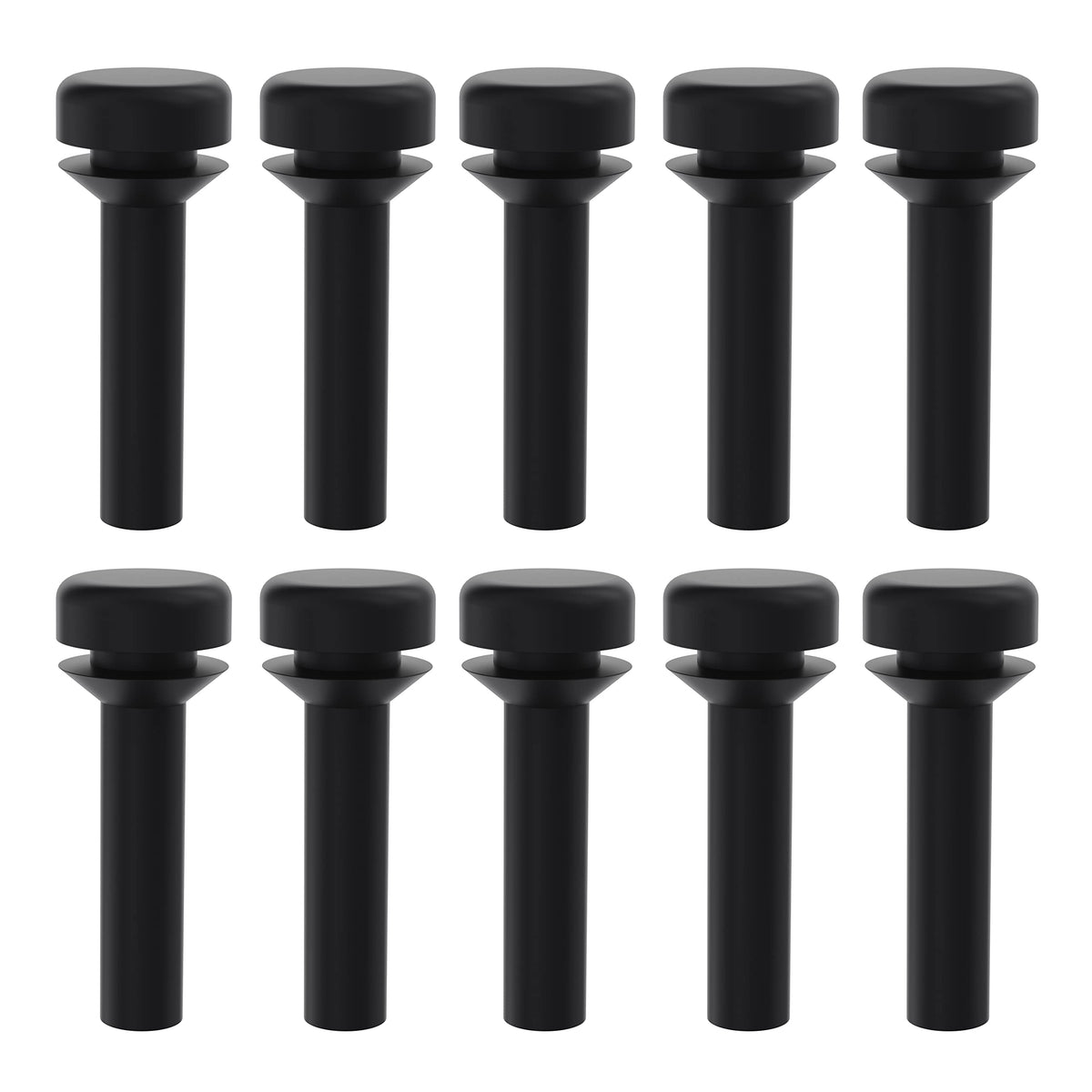 Replacement WB02X24790 Gas Stove Grate Bumpers Rubber Feet for GE Range Burner Cafe Stove Top Cooktop 10 Pack