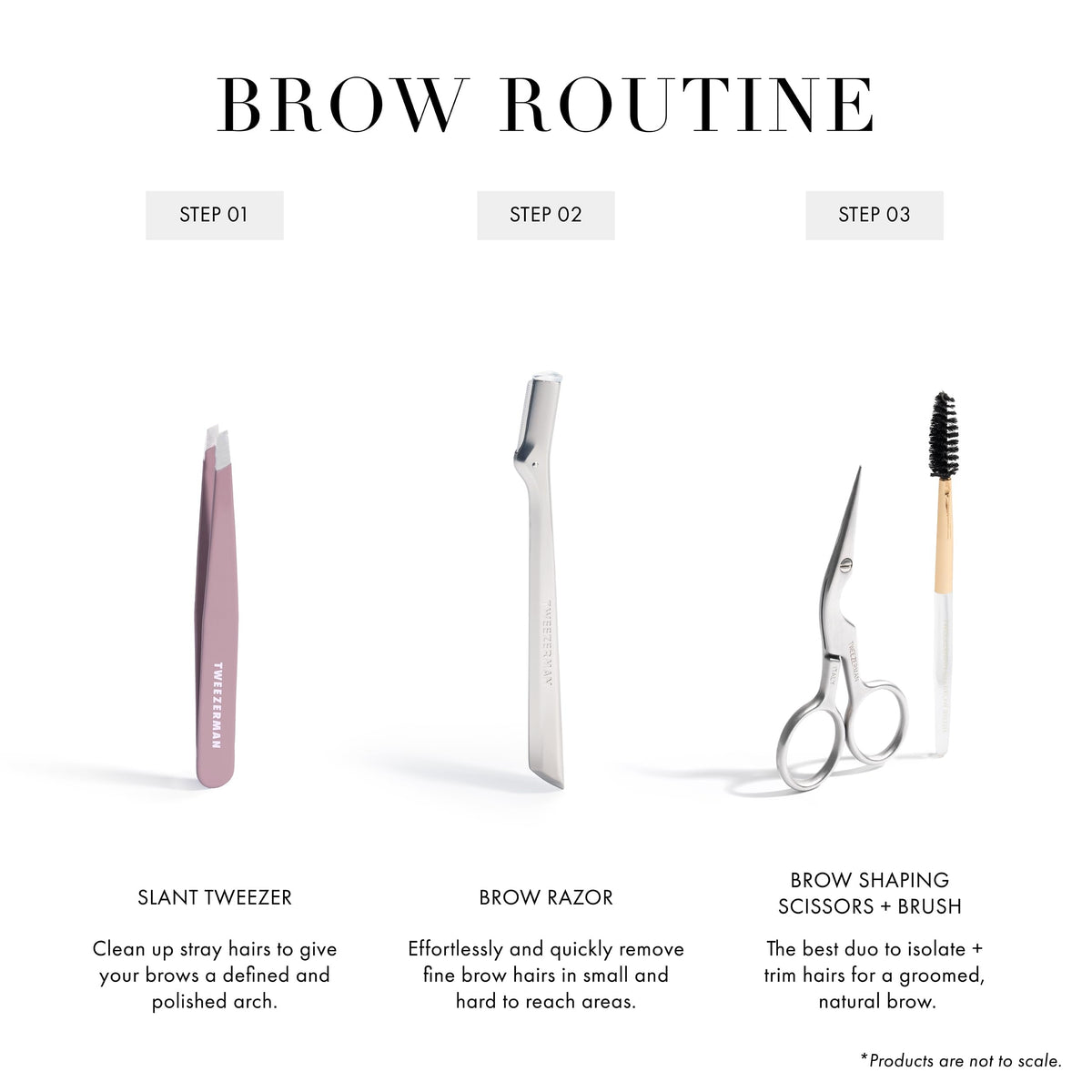 Tweezerman Slant Tweezer- Tweezerman Tweezers for Eyebrows Purple Wisteria