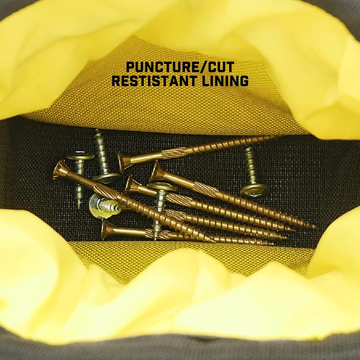 Joey Pouch PRO, Clip-On Tool Belt Bag for Tools, Screws, and Nails - Great for an Electrician, HVAC Tech, Plumber, Carpenter, Contractor, Handy Man, and Any Tradesperson - Metal Clip