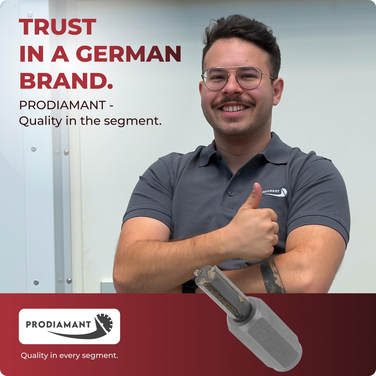 PRODIAMANT Mortar Rake 12mm (1/2") Tuck Pointing Bit for Grinder
