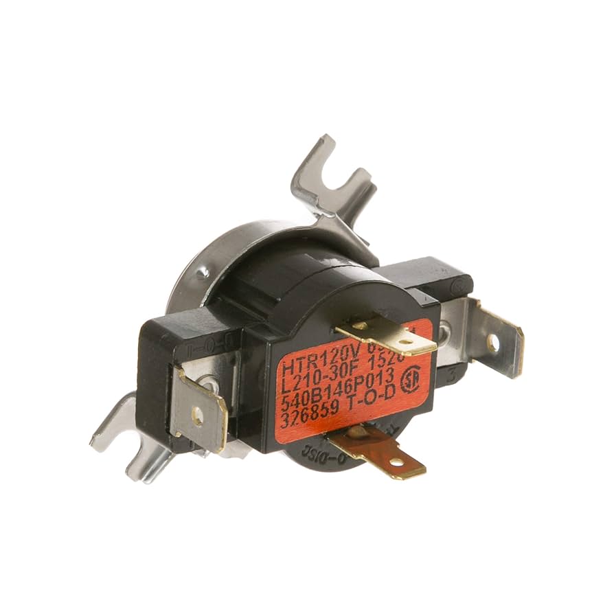 GE Laundry Center Dryer Operating Thermostat WE4M181