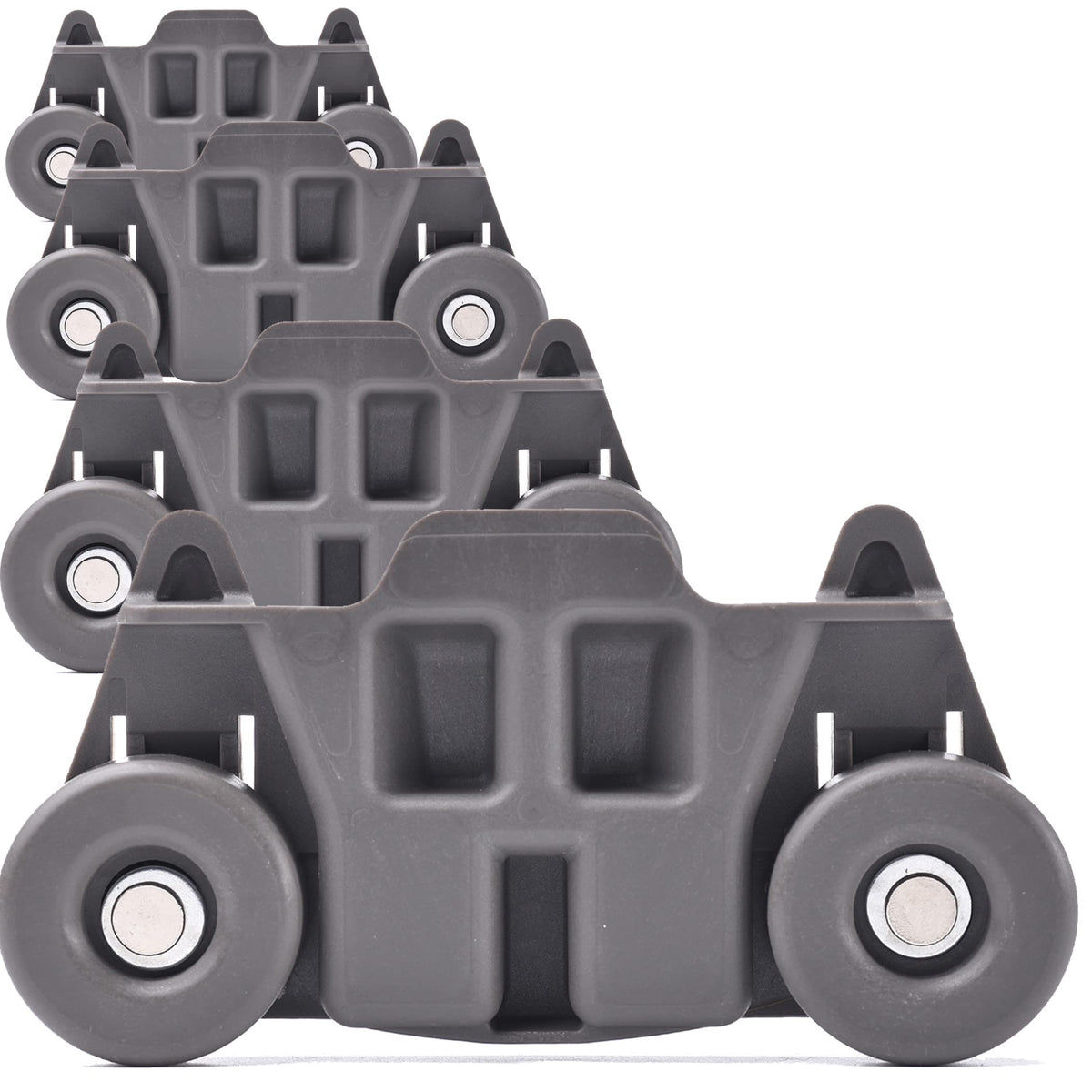 (4-pack) W10195416 NEW UPGRADED Replacement Part for Lower Dishwasher Wheel – Compatible with GE/Whirlpool/Kenmore - AP5983730, W10195416V, W10105417, PS11722152, W10195416VP