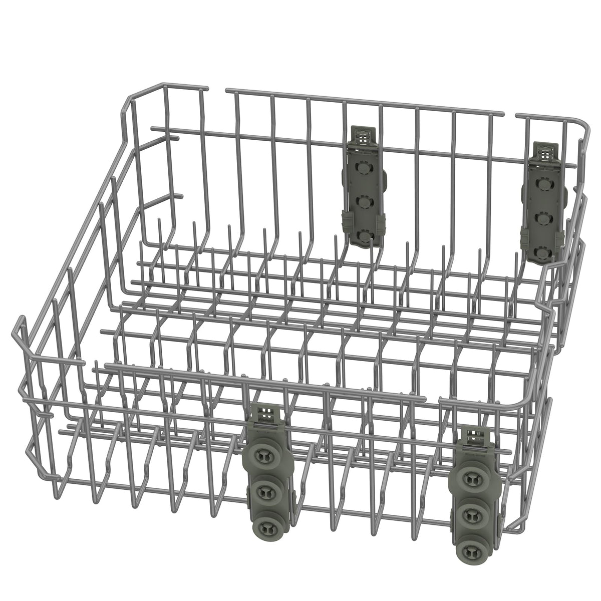 Upgraded WD28X35779 Dishwasher Upper Rack Compatible with GE Dishwasher Rack Replacement WD28X30219 GDF510PSR3SS GDF510PSM0SS GDF535PSR0SS GDT550HSD4SS GE Dishwasher Parts Top Rack Tray With Wheels