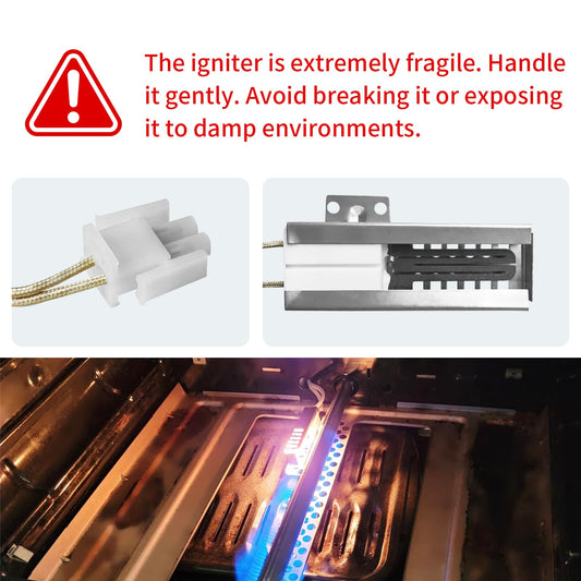 DG94-00520A Oven Igniter for Samsung NX58F5500SS NX58H5600SS NX58H9500WS