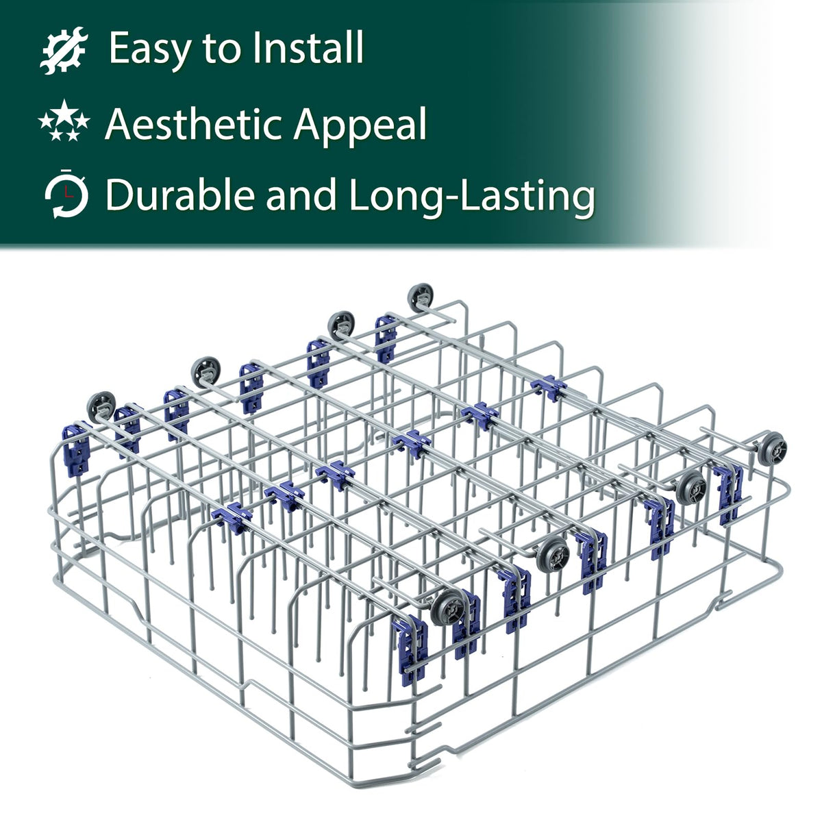 3751DD1001J Dishwasher Lower Rack Replacement Part