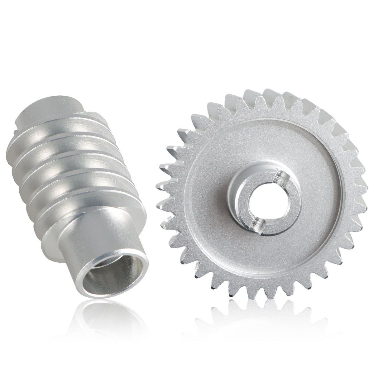 HIMARKLIF Upgrade Aluminum Alloy Drive and Worm Gear Kit Compatible with LiftMaster Craftsman Chamberlain Master Mechanic Garage Master Door Opener Access System Replace# 41A2817 41C4220 41C4220A