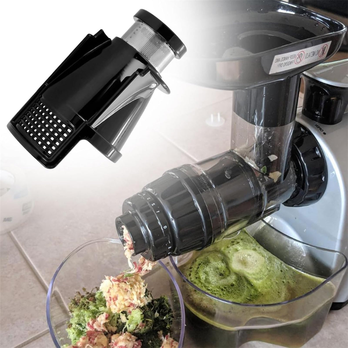 LOXGO Kitchen Juicer Juicing Screen Filter Simple Maintenance Compatible For 8003 8004 8006 Smooth Filtering Easy To Clean Stainless Steel