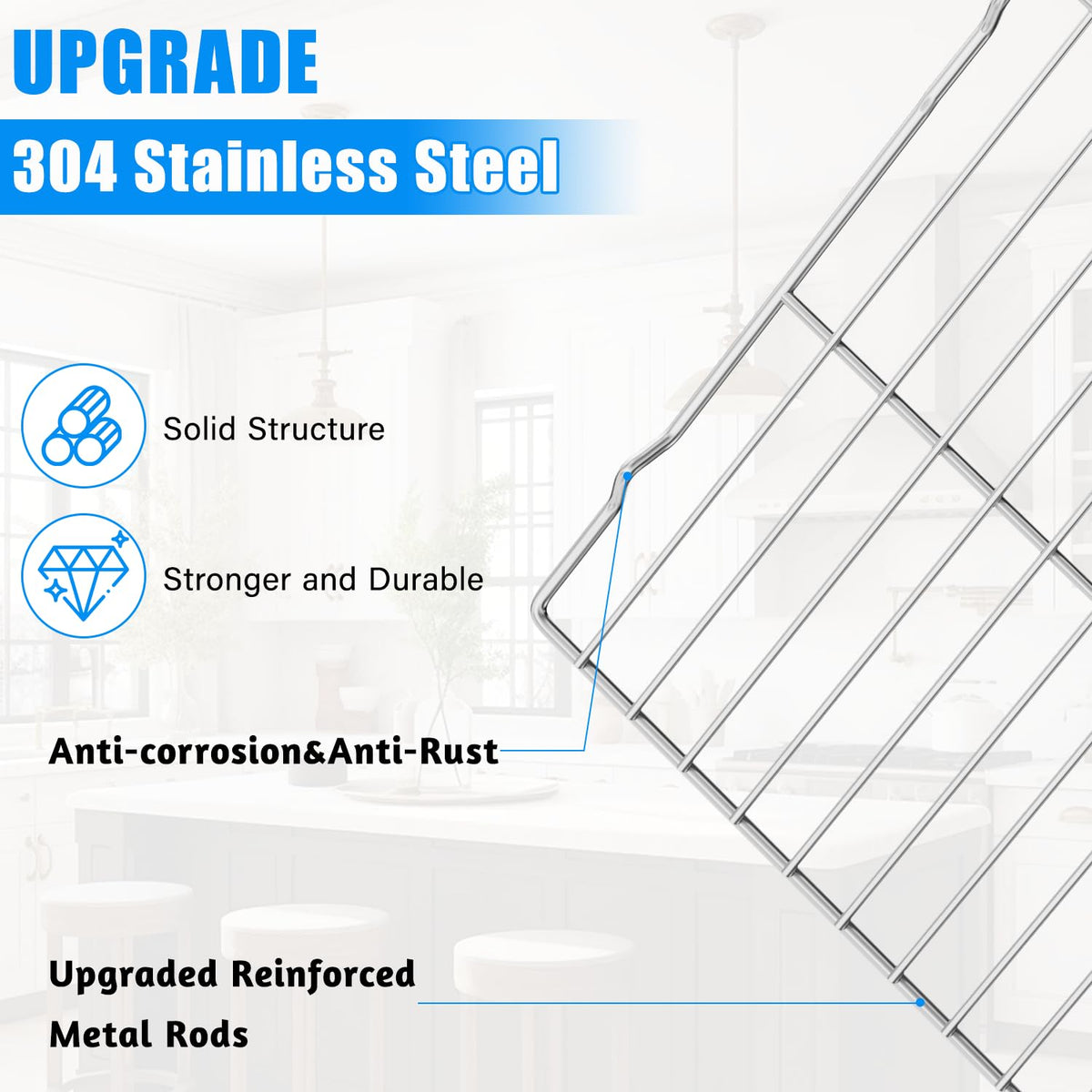 UPGRADE WB48T10063 Stove Oven Rack for GE Oven Rac