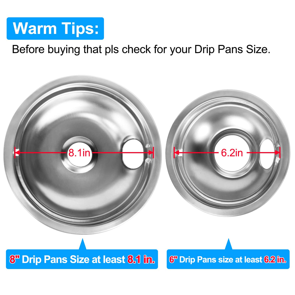 S-Union 4Pack MP22YA Electric Stove Burner Element For Whirlpool Stove Coil