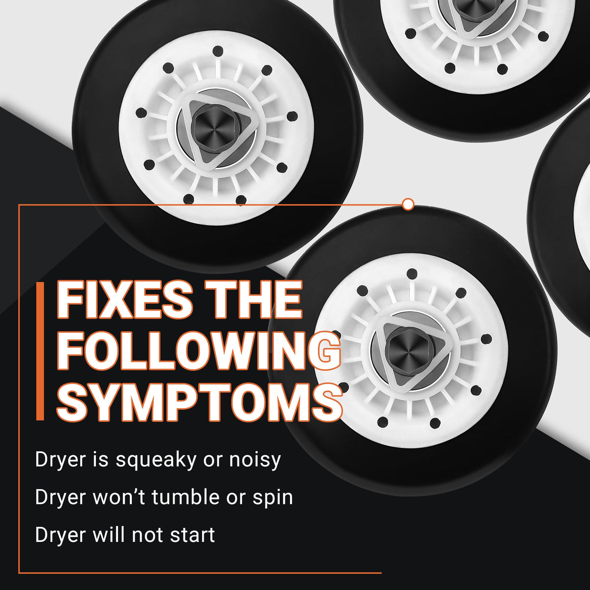 Upgraded Dryer Repair Kit Fits for LG. Kenmore. Ga