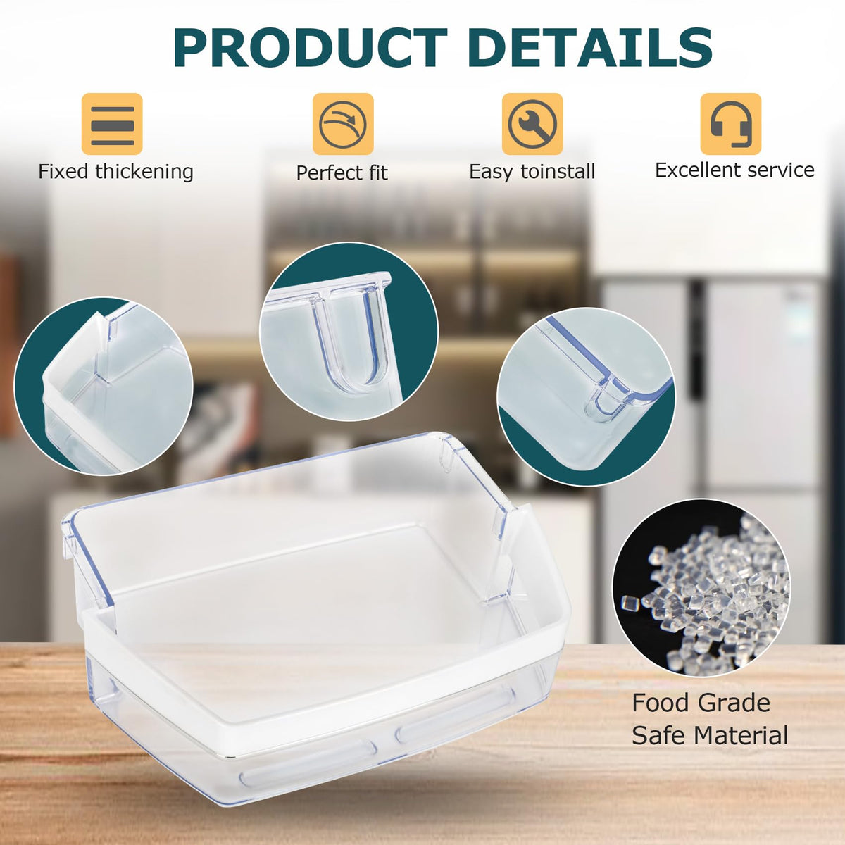 WR71X11044 WR71X11059 Refrigerator Door Shelf Bin 
