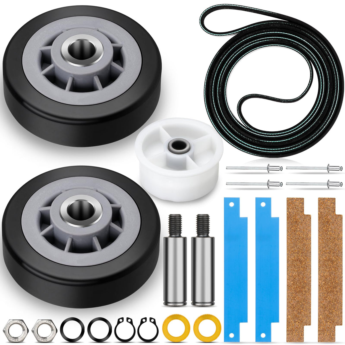 Valchoose Upgraded Maytag Dryer Drum Roller Kit, R