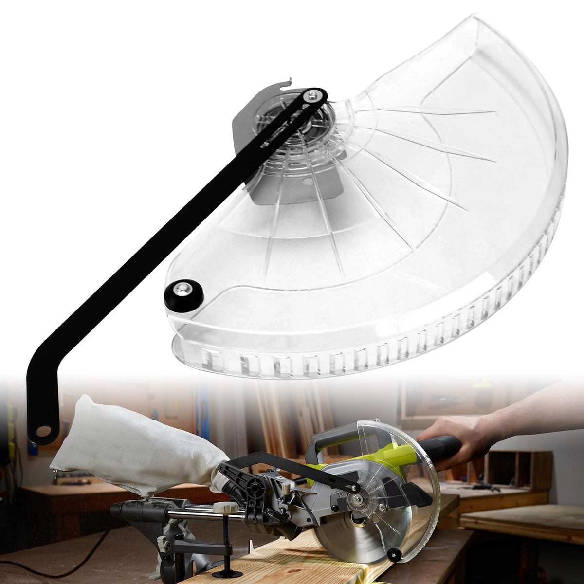 089240023710 Miter Saw Blade Guard Replacement for Ryobi 12" Miter Saw