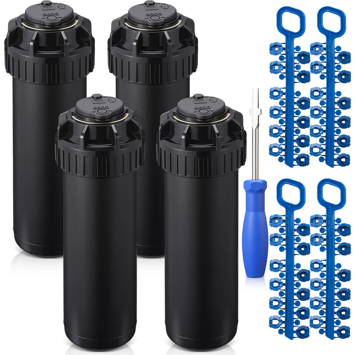 Chicmount 4 Pack Sprinkler Head Compatible with Rain Bird 5000 Series
