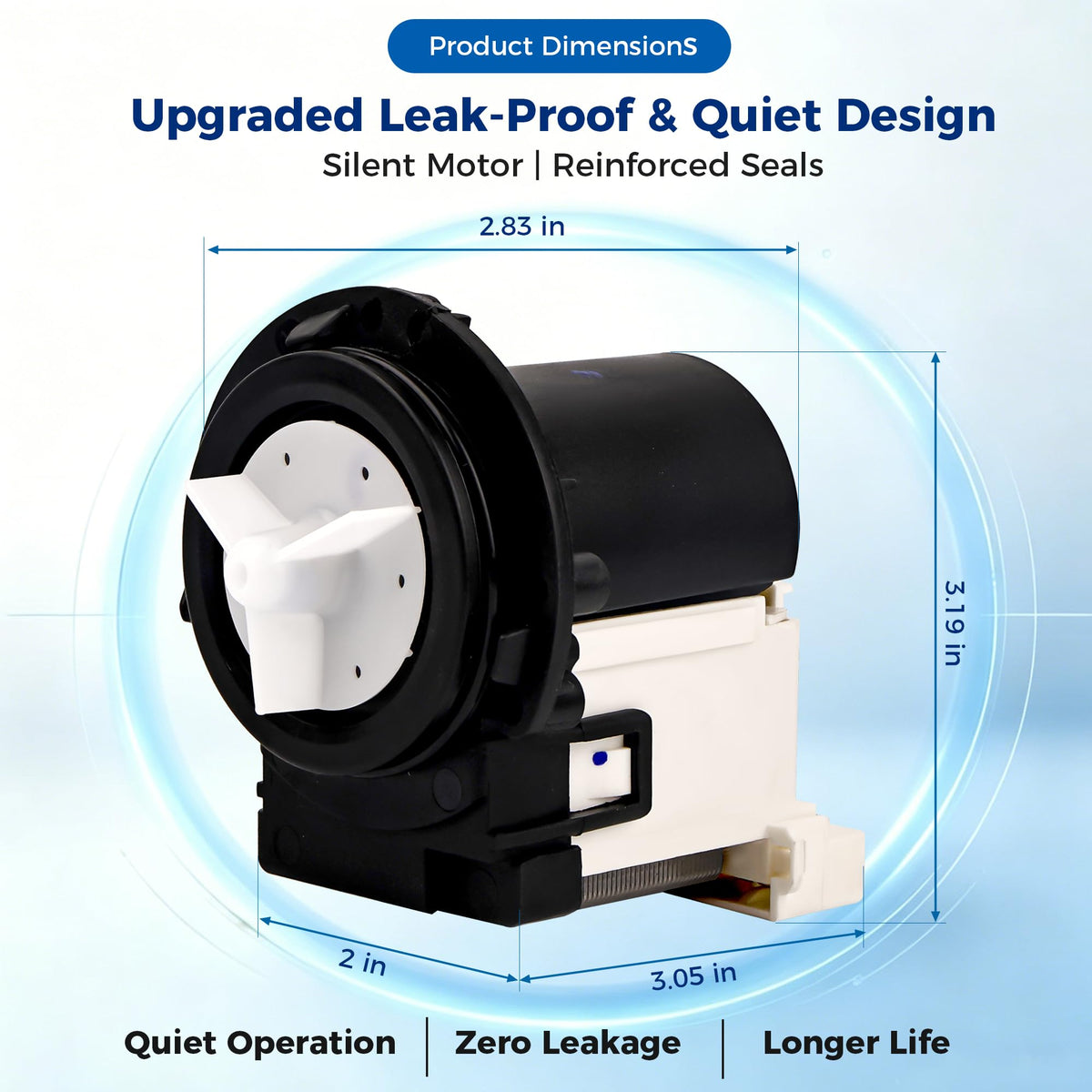 OEM 4681EA2001T Washer Drain Pump for LG