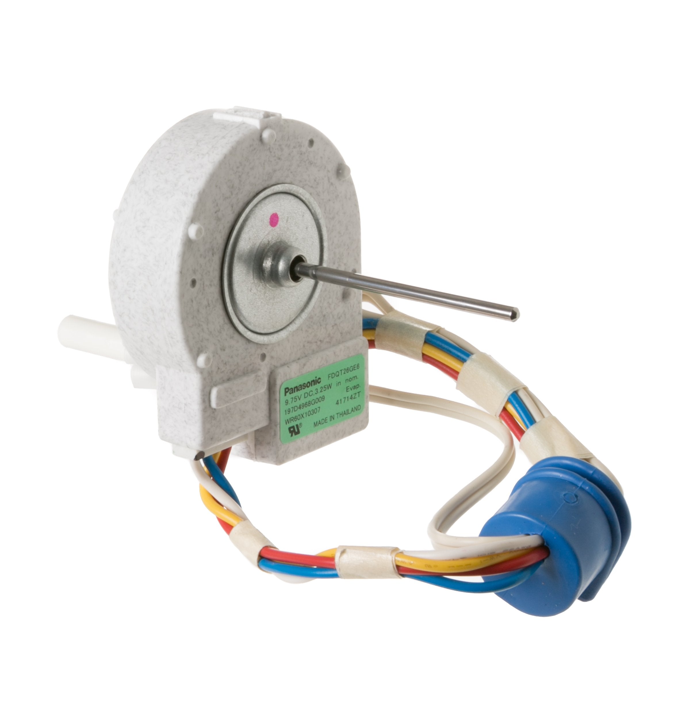 GE Refrigerator Evaporator Fan Motor WR60X10307