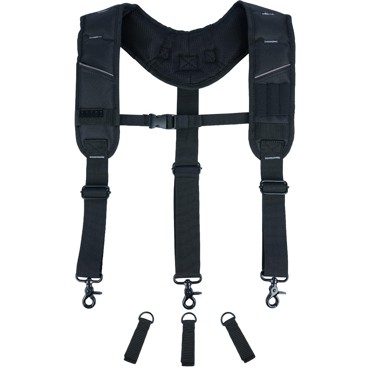 KUNN Tool Belt Suspenders, 3-Points Construction Suspender for Men