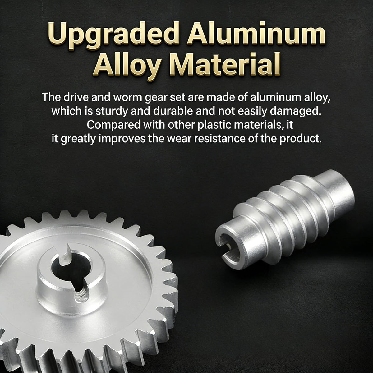 41A2817 41C4220 41C4220A Upgraded Aluminum Alloy Drive Worm Gear Kit