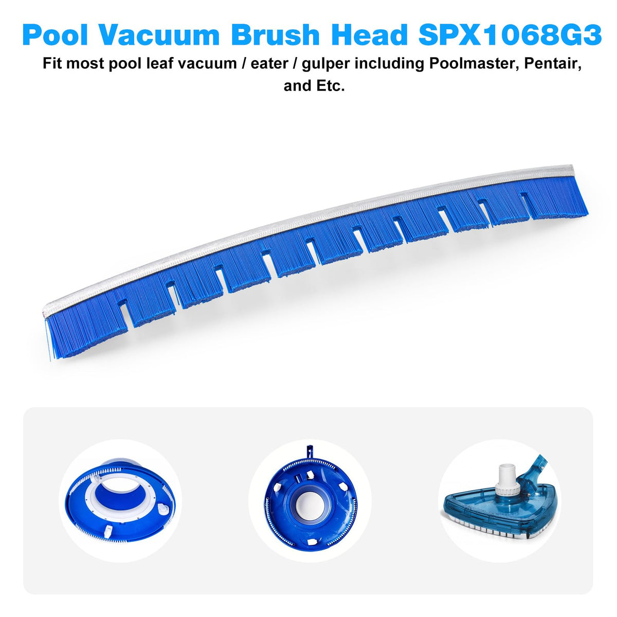 Pool Vacuum Brush Head SPX1068G3 Replacement Hay-ward Vacuum Cleaner Head
