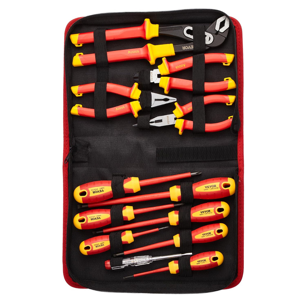 VEVOR Insulated Screwdriver Set, 1000 V Insulated Electrician Tool Set